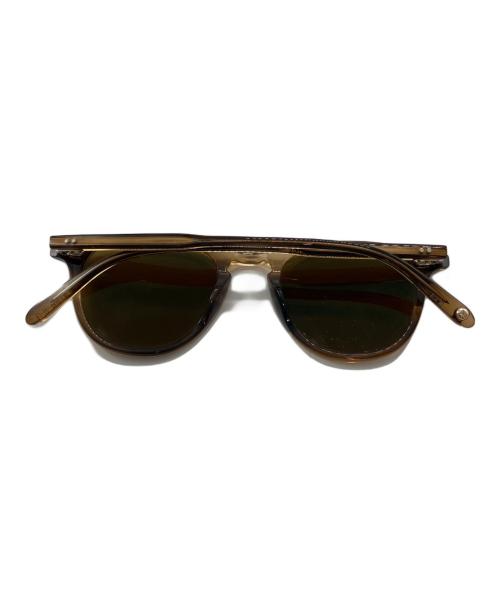 Garrett Leight California Optical（ギャレット レイト カリフォルニア オプティカル）GARRETT LEIGHT CALIFORNIA OPTICAL (ギャレット レイト カリフォルニア オプティカル) HAMPTON HKT ブラウン サイズ:46□22の古着・服飾アイテム