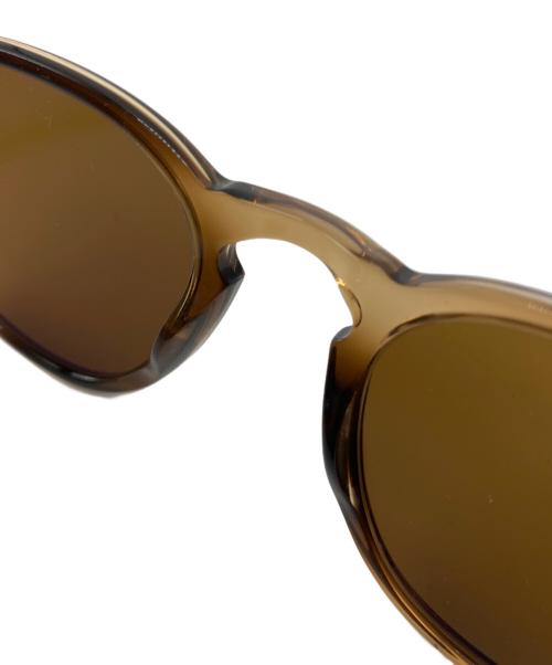 Garrett Leight California Optical（ギャレット レイト カリフォルニア オプティカル）GARRETT LEIGHT CALIFORNIA OPTICAL (ギャレット レイト カリフォルニア オプティカル) HAMPTON HKT ブラウン サイズ:46□22の古着・服飾アイテム
