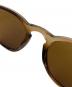 中古・古着 GARRETT LEIGHT CALIFORNIA OPTICAL (ギャレット レイト カリフォルニア オプティカル) HAMPTON HKT ブラウン サイズ:46□22：17000円