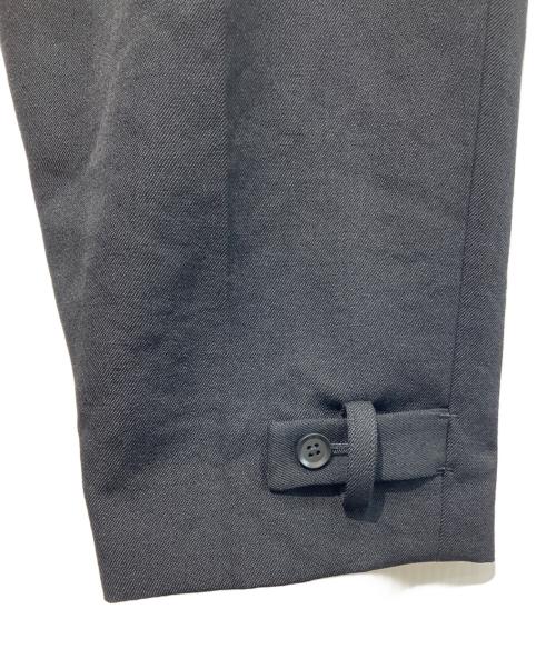 Yohji Yamamoto pour homme（ヨウジヤマモト プールオム）Yohji Yamamoto pour homme (ヨウジヤマモト プールオム) アーミーギャバジン アジャスターパンツ　13AW　ザンダー期　 ブラック サイズ:3の古着・服飾アイテム