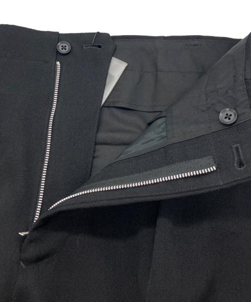 Yohji Yamamoto pour homme（ヨウジヤマモト プールオム）Yohji Yamamoto pour homme (ヨウジヤマモト プールオム) アーミーギャバジン アジャスターパンツ　13AW　ザンダー期　 ブラック サイズ:3の古着・服飾アイテム