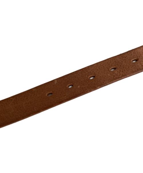 HENDER SCHEME（エンダースキーマ）HENDER SCHEME (エンダースキーマ) shrink shoulder belt ブラウンの古着・服飾アイテム