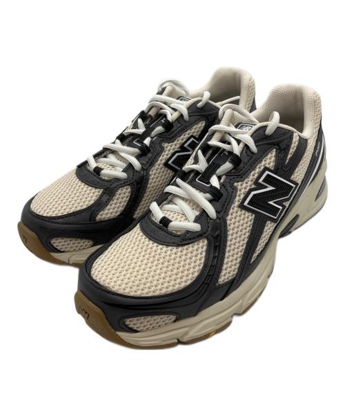 NEW BALANCE（ニューバランス）NEW BALANCE (ニューバランス) U7406S7 GRAY/WHITE アイボリー×グレー サイズ:US8.5(26.5cm)の古着・服飾アイテム
