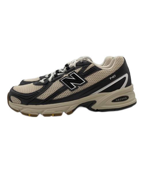 NEW BALANCE（ニューバランス）NEW BALANCE (ニューバランス) U7406S7 GRAY/WHITE アイボリー×グレー サイズ:US8.5(26.5cm)の古着・服飾アイテム
