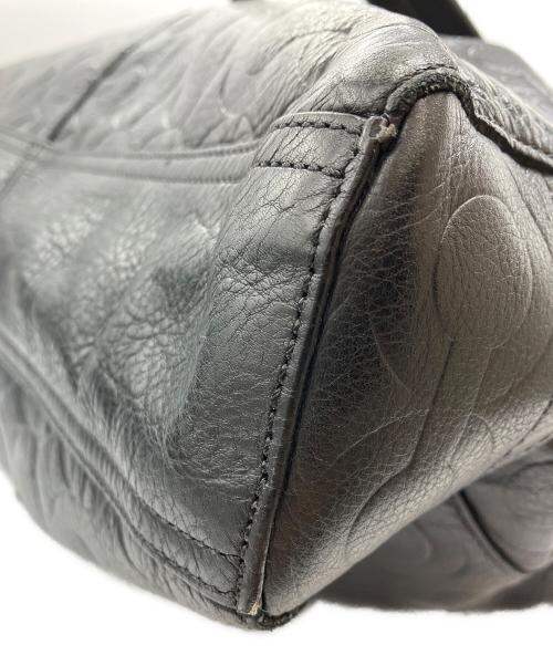 COACH（コーチ）COACH (コーチ) Op Art Leather Business Tote ブラック サイズ:-の古着・服飾アイテム