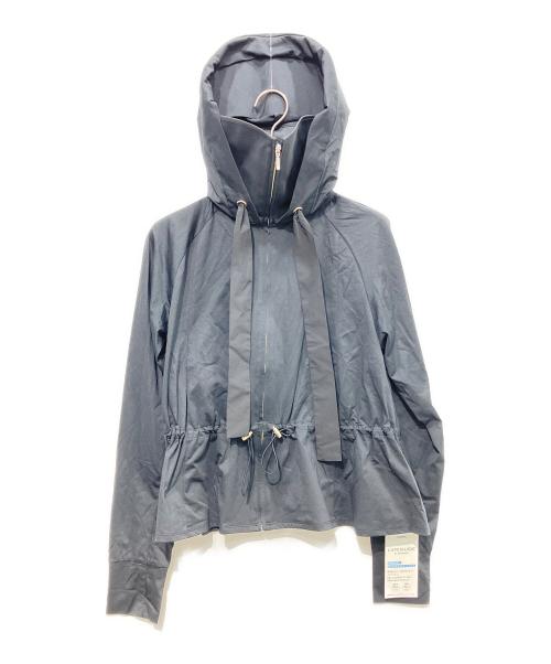 Snidel（スナイデル）Snidel (スナイデル) サンバイザー付きUVカットパーカー　26SS ブラック サイズ:Freeの古着・服飾アイテム