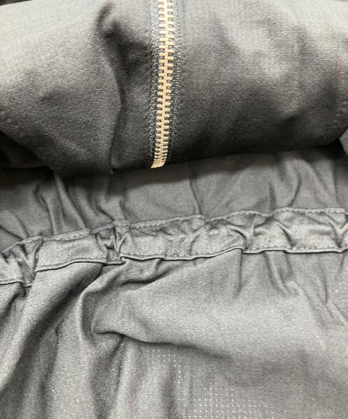 Snidel（スナイデル）Snidel (スナイデル) サンバイザー付きUVカットパーカー　26SS ブラック サイズ:Freeの古着・服飾アイテム