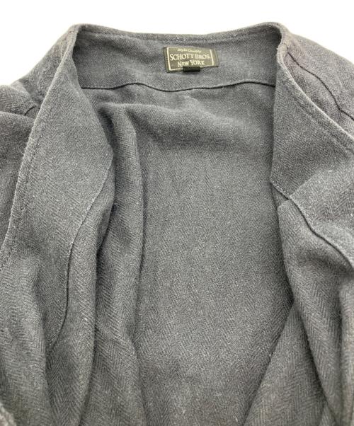 SCHOTT BROS.（ショットブロス）SCHOTT BROS. (ショットブロス) ヘリンボーンカバーオール ネイビー サイズ:Lの古着・服飾アイテム