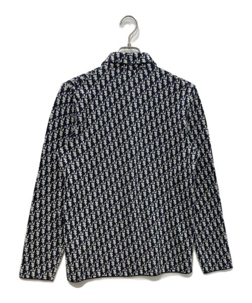 Dior（ディオール）Dior (ディオール) 20SS Oblique Overshirt　 グレー×ネイビー サイズ:XSの古着・服飾アイテム