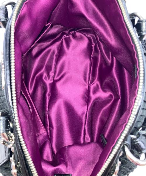 COACH（コーチ）COACH (コーチ) マディソン ギャザード 2wayバッグ ブラックの古着・服飾アイテム