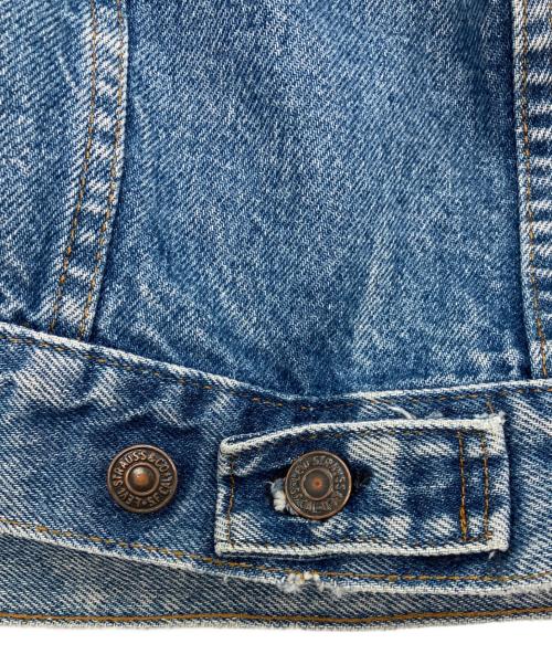 LEVI'S（リーバイス）LEVI'S (リーバイス) 4th トラッカージャケット　USA製　ボタン裏527 インディゴ サイズ:44の古着・服飾アイテム