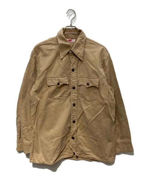 LEVI'S（リーバイス）LEVI'S (リーバイス) 70’S サファリジャケット ブラウン サイズ:XLの古着・服飾アイテム