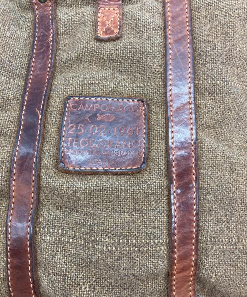 campomaggi（カンポマッジ）campomaggi (カンポマッジ) ストーン付2WAYバッグ ブラウンの古着・服飾アイテム