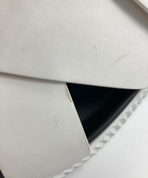 HERMES（エルメス）HERMES (エルメス) エレクトリックサンダル ホワイト×ブラック サイズ:41.5の古着・服飾アイテム