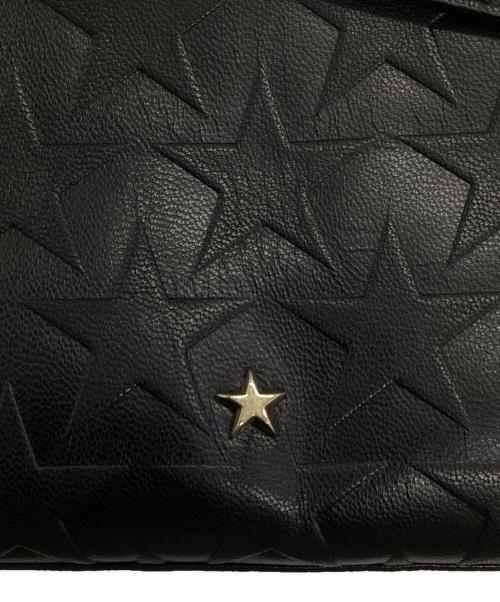 atnek by scrap book（アトネック バイ スクラップ ブック）atneK by Scrap Book (アトネック バイ スクラップ ブック) 星型押しショルダーバッグ ブラックの古着・服飾アイテム