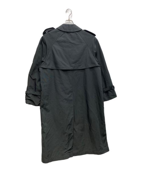 FRANKLIN TAILORED（フランクリンテーラード）FRANKLIN TAILORED (フランクリンテーラード) ナイロントレンチコート ブラック サイズ:48の古着・服飾アイテム
