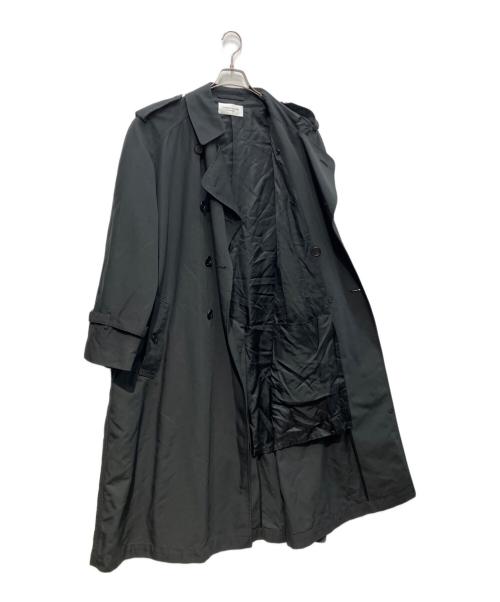 FRANKLIN TAILORED（フランクリンテーラード）FRANKLIN TAILORED (フランクリンテーラード) ナイロントレンチコート ブラック サイズ:48の古着・服飾アイテム