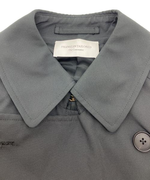 FRANKLIN TAILORED（フランクリンテーラード）FRANKLIN TAILORED (フランクリンテーラード) ナイロントレンチコート ブラック サイズ:48の古着・服飾アイテム