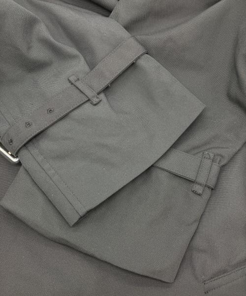 FRANKLIN TAILORED（フランクリンテーラード）FRANKLIN TAILORED (フランクリンテーラード) ナイロントレンチコート ブラック サイズ:48の古着・服飾アイテム