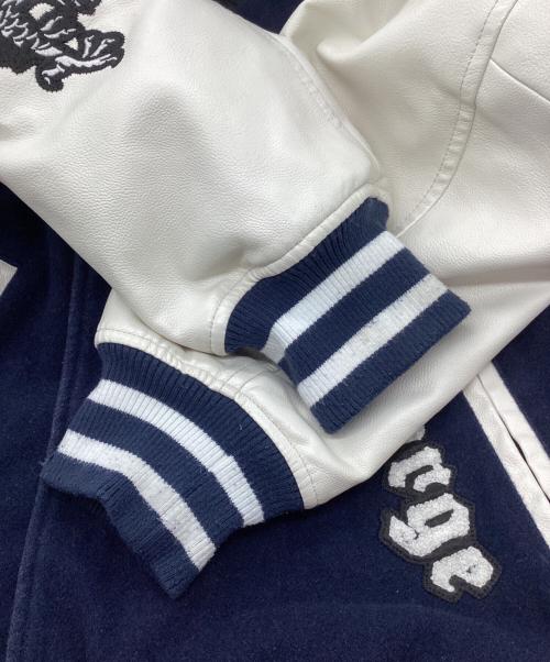 X-LARGE（エクストララージ）X-LARGE (エクストララージ) VARSITY JACKET　25AW ネイビー×ホワイト サイズ:XLの古着・服飾アイテム