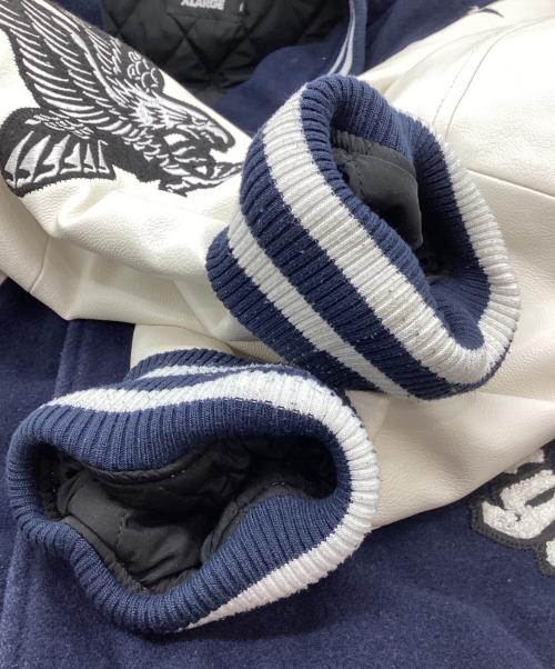 X-LARGE（エクストララージ）X-LARGE (エクストララージ) VARSITY JACKET　25AW ネイビー×ホワイト サイズ:XLの古着・服飾アイテム