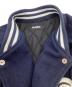 中古・古着 X-LARGE (エクストララージ) VARSITY JACKET　25AW ネイビー×ホワイト サイズ:XL：11000円