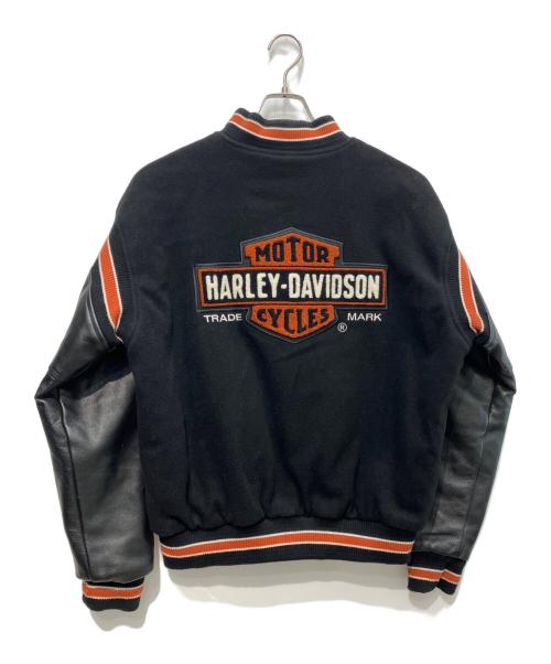 HARLEY-DAVIDSON（ハーレーダビッドソン）HARLEY-DAVIDSON (ハーレーダビッドソン) 00’S スタジャン　USA製 ブラック サイズ:Mの古着・服飾アイテム