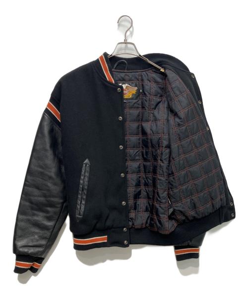 HARLEY-DAVIDSON（ハーレーダビッドソン）HARLEY-DAVIDSON (ハーレーダビッドソン) 00’S スタジャン　USA製 ブラック サイズ:Mの古着・服飾アイテム