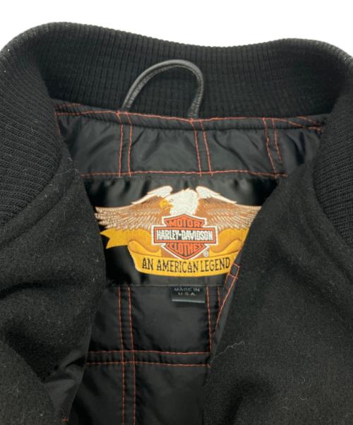 HARLEY-DAVIDSON（ハーレーダビッドソン）HARLEY-DAVIDSON (ハーレーダビッドソン) 00’S スタジャン　USA製 ブラック サイズ:Mの古着・服飾アイテム