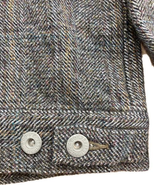 COMME des GARCONS JUNYA WATANABE MAN（コム デ ギャルソン ジュンヤ ワタナベ マン）COMME des GARCONS JUNYA WATANABE MAN (コム デ ギャルソン ジュンヤ ワタナベ マン) LEVI'S (リーバイス) エルボーパッチ コットンジャケット　AD2013 グレー サイズ:Sの古着・服飾アイテム