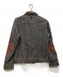 COMME des GARCONS JUNYA WATANABE MAN (コム デ ギャルソン ジュンヤ ワタナベ マン) LEVI'S (リーバイス) エルボーパッチ コットンジャケット　AD2013 グレー サイズ:S：11000円