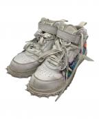 NIKE×OFFWHITEナイキ×オフホワイト）の古着「Air Force 1 Mid "Graffiti"」｜ホワイト
