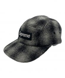 SUPREME×Harris Tweed（シュプリーム×ハリスツイード）の古着「キャンプキャップ　 25FW」｜グレー