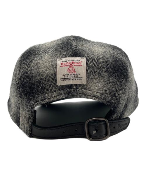 SUPREME（シュプリーム）Supreme (シュプリーム) Harris Tweed (ハリスツイード) キャンプキャップ　 25FW グレー サイズ:-の古着・服飾アイテム