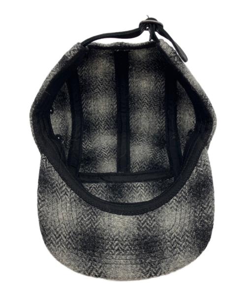 SUPREME（シュプリーム）Supreme (シュプリーム) Harris Tweed (ハリスツイード) キャンプキャップ　 25FW グレー サイズ:-の古着・服飾アイテム