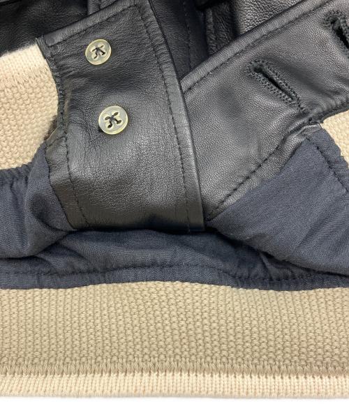 DELAN（デラン）Delan (デラン) シープスキンジャケット ブラック サイズ:48の古着・服飾アイテム