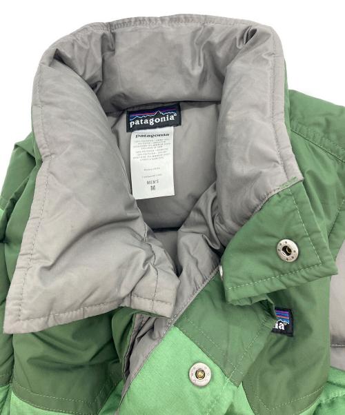 Patagonia（パタゴニア）Patagonia (パタゴニア) Slingshot Down Vest グリーン サイズ:Mの古着・服飾アイテム