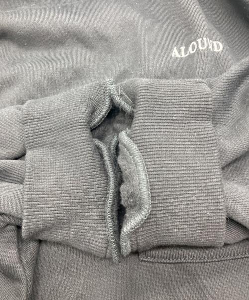 ALOUND（アラウンド）ALOUND (アラウンド) VENTILATION SWEAT HOODIE ブラック サイズ:Mの古着・服飾アイテム