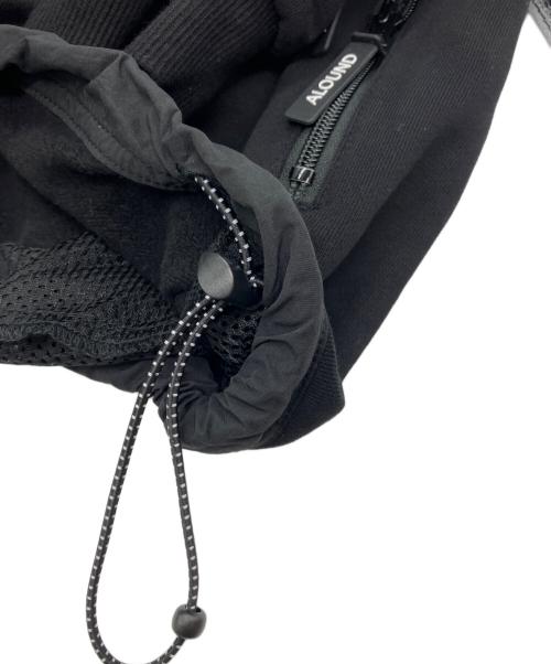 ALOUND（アラウンド）ALOUND (アラウンド) VENTILATION SWEAT HOODIE ブラック サイズ:Mの古着・服飾アイテム