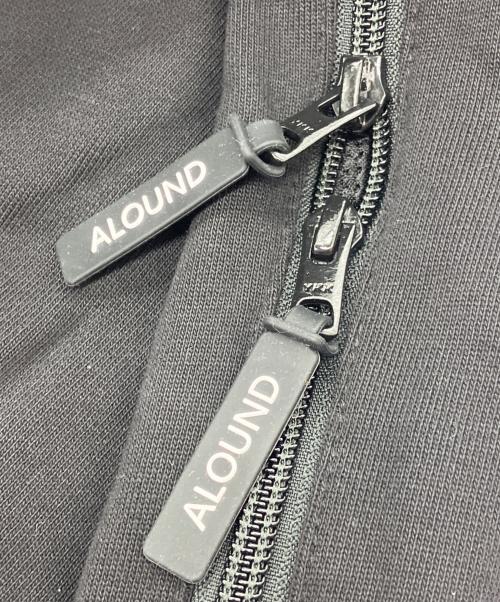 ALOUND（アラウンド）ALOUND (アラウンド) VENTILATION SWEAT HOODIE ブラック サイズ:Mの古着・服飾アイテム