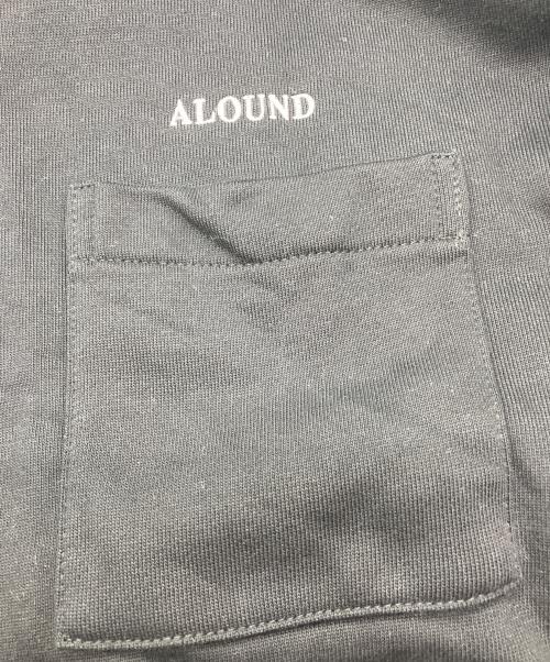 ALOUND（アラウンド）ALOUND (アラウンド) VENTILATION SWEAT HOODIE ブラック サイズ:Mの古着・服飾アイテム