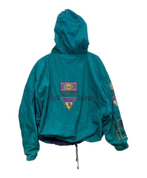 adidas（アディダス）adidas (アディダス) 70-80sアノラックパーカー　VENTEX社　フランス製 グリーン サイズ:SIZE 48の古着・服飾アイテム