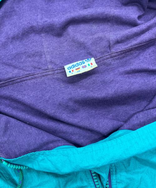 adidas（アディダス）adidas (アディダス) 70-80sアノラックパーカー　VENTEX社　フランス製 グリーン サイズ:SIZE 48の古着・服飾アイテム