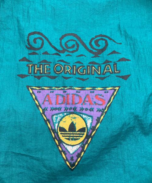 adidas（アディダス）adidas (アディダス) 70-80sアノラックパーカー　VENTEX社　フランス製 グリーン サイズ:SIZE 48の古着・服飾アイテム
