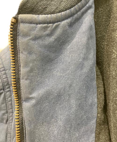 POLO RALPH LAUREN（ポロ・ラルフローレン）POLO RALPH LAUREN (ポロ・ラルフローレン) オイルドキルティングジャケット　ポニーなし ネイビー サイズ:Lの古着・服飾アイテム