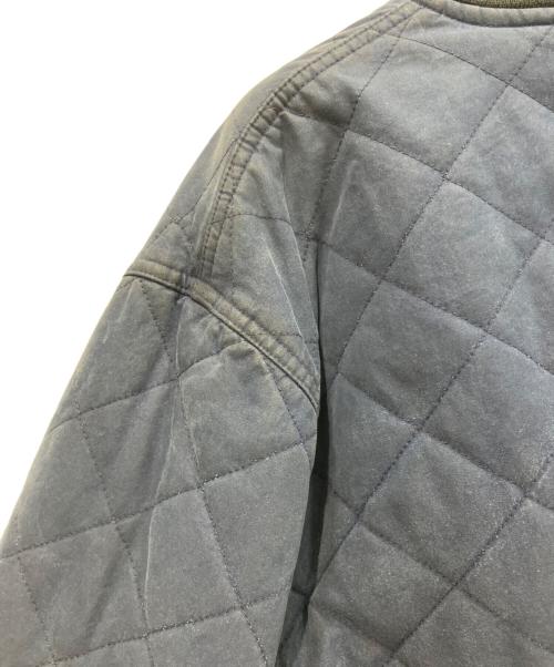 POLO RALPH LAUREN（ポロ・ラルフローレン）POLO RALPH LAUREN (ポロ・ラルフローレン) オイルドキルティングジャケット　ポニーなし ネイビー サイズ:Lの古着・服飾アイテム