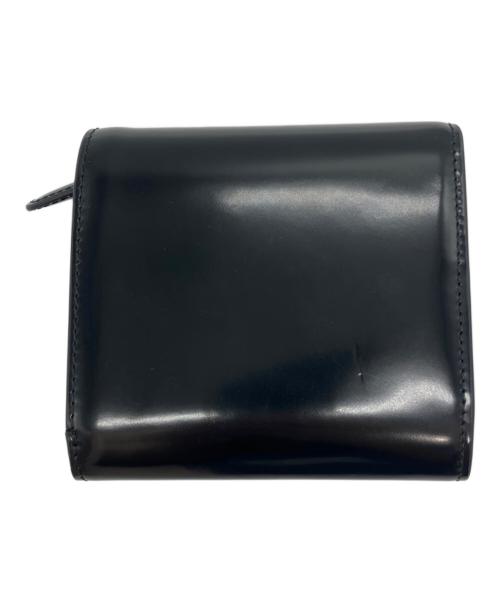 AMI Alexandre Mattiussi（アミアレクサンドルマテュッシ）AMI Alexandre Mattiussi (アミアレクサンドルマテュッシ) PARIS PARIS COMPACT WALLET ブラック サイズ:-の古着・服飾アイテム