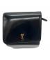 AMI Alexandre Mattiussi（アミアレクサンドルマテュッシ）の古着「PARIS PARIS COMPACT WALLET」｜ブラック