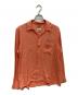 STYLE EYES（スタイルアイズ）の古着「RAYON OPEN SHIRT」｜ピンク