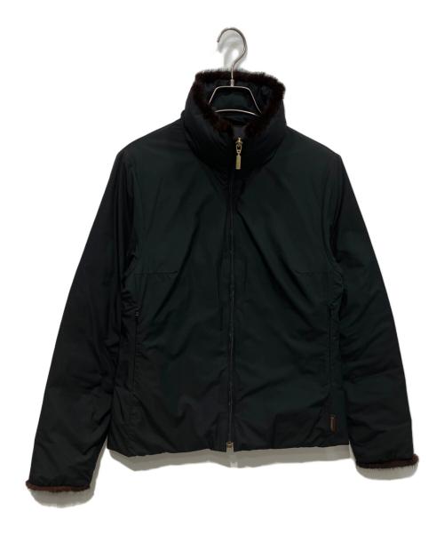MONCLER（モンクレール）MONCLER (モンクレール) ダウンジャケット　茶タグ ブラック サイズ:1の古着・服飾アイテム